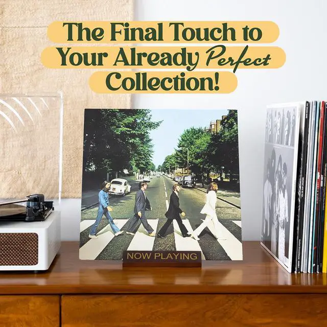 Alt view image 3 of 7 - Now Playing Vinyl Record Holder