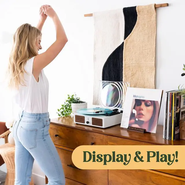 Alt view image 6 of 7 - Now Playing Vinyl Record Holder