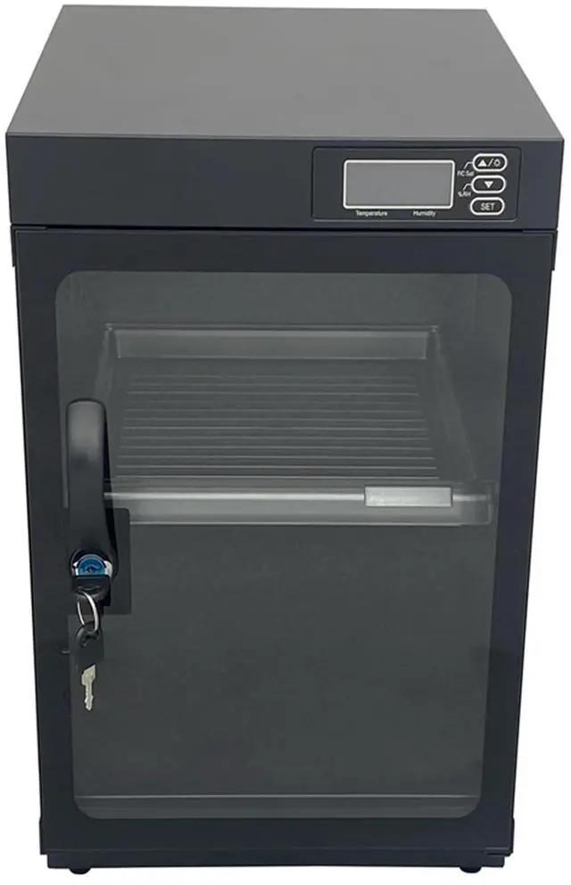 Main image of Camera Dry Cabinet 30L Electronic Dry Cabinet for Camera Lens Storage with Lock 2 Layers Intelligent Temperature Humidity LED Screen Noiseless