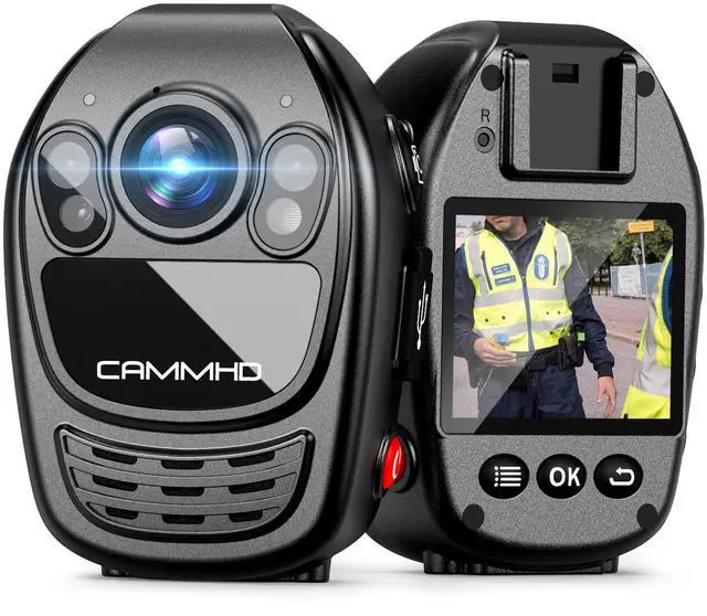 Main image of YX1-128G 2K/1440P Body Camera Support Video Audio Image, 3500mAh Battery Work 12hrs, Night Vision and 2.0IN Screen Easy to Playback, Data-encrypted Body Cam for Police and Personal
