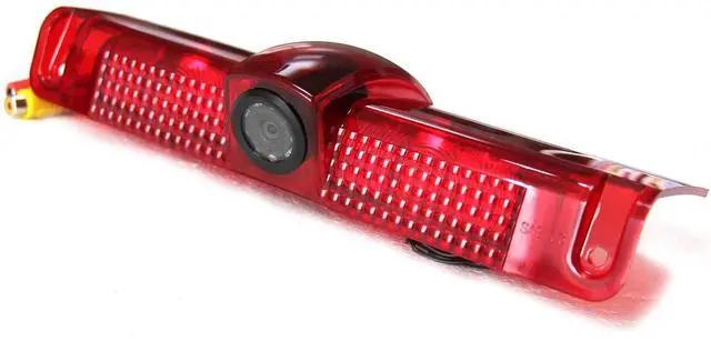 Main image of Third 3rd Brake Light Backup Camera for Chevrolet Express/GMC Savana 1500 2500/3500 2003-2019 Vans Upgrade Vehicle Lights w/Integrated Reverse Camera, 8 IR Night Vision, Adjustable Guidelines