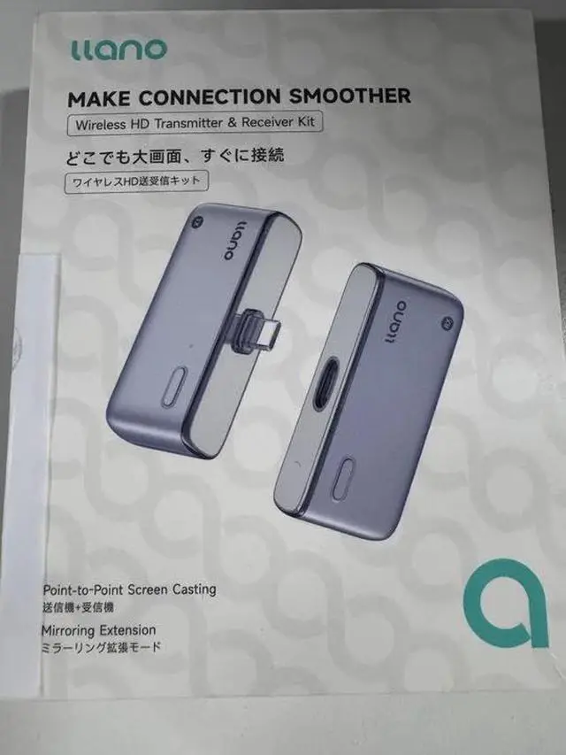 Alt view image 6 of 7 - S850 Upgraded Type-C Wireless HDMI Transmitter and Receiver,Ultra 4K | Decode Input 1080P@60Hz Output, Plug&Play 5G+2.4G and Audio for Phone/Tablet/Laptop/PC to Monitor/Projector/TV