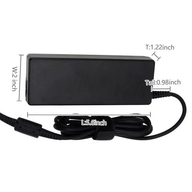 Alt view image 3 of 7 - CF-54 Charger 15.6V 7.05A 110W CF-AA5713A M2 for Panasonic Toughbook CF-31 CF-33 CF-53 CF-52 CF-19 CF-74 CF-AA5713A M1 Laptop AC Adapter 5.5 * 2.5mm