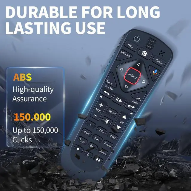 Alt view image 6 of 7 - Replacement Remote Control for Dish Upgraded Network 54.1 54.2 54.3 54 Series UHF, Support Voice Search