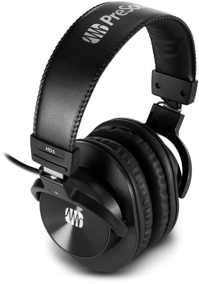 Main image of HD5 Professional Monitoring Headphones Wired, Closed-Back, Over-Ear Studio Recording Headphones for Professional Mixing and Monitoring