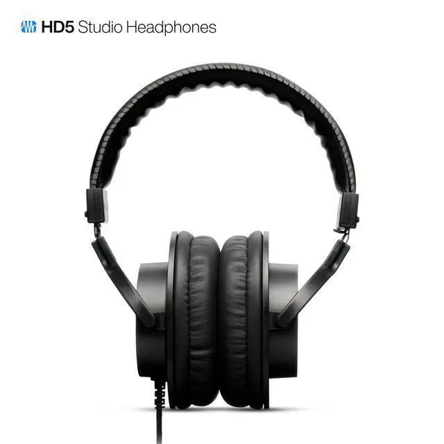 Alt view image 5 of 5 - HD5 Professional Monitoring Headphones Wired, Closed-Back, Over-Ear Studio Recording Headphones for Professional Mixing and Monitoring