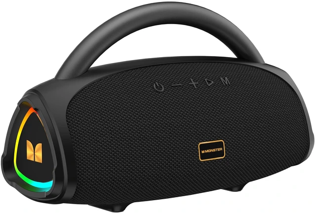 Main image of Prism Pro Bluetooth Speaker Portable Wireless 60W RGB | Portable aluminum alloy handle; 24H battery; TWS 120W stereo; AUX USB TF-card; outdoor beach travel party