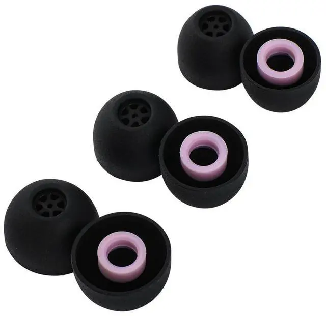Main image of Kiwi Ears Flex Earbud Tips, Replacement Silicone IEM Tips, 3 Pairs, S/M/L Size, for KZ ZS10 Pro 2, SuperMix 4,Hype4,Orchestra Lite, Cadenza Wired/Wireless EarphonesRandom Colors