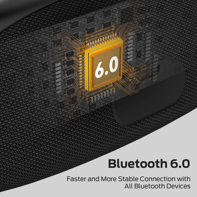 Alt view image 6 of 7 - Prism Pro Bluetooth Speaker Portable Wireless 60W RGB | Portable aluminum alloy handle; 24H battery; TWS 120W stereo; AUX USB TF-card; outdoor beach travel party