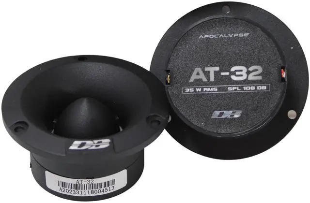 Main image of Pair of 3" 35W RMS 4-ohm Tweeters by