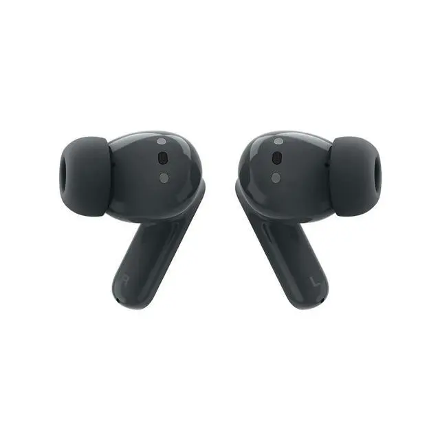 Alt view image 7 of 7 - Moto Buds Bass XT2443-1 Dynamic ANC, Triple Microphone Array, Bluetooth 5.3, IP54 Water & Dust Resistant, Dolby Atmos Audio (Pantone Dark Shadow)