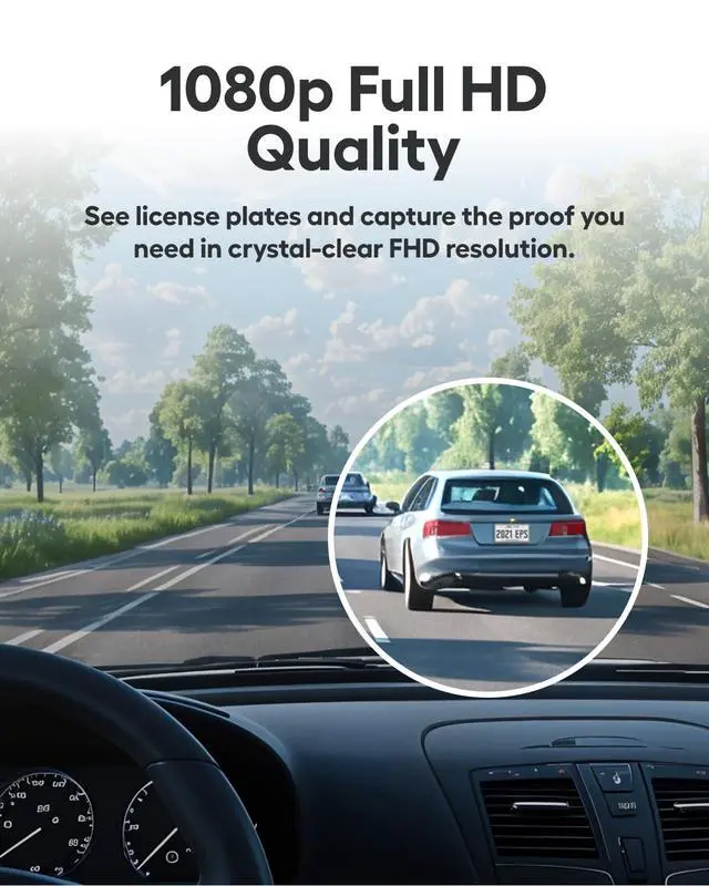 Alt view image 3 of 7 - beam2 Dash Cam - 2K QHD LTE Connected Unlimited Cloud Storage Live Streaming Parking Mode Night Vision - Front & Cabin Cam - Includes $25 OBD Kit for Continuous Power (128GB Internal Storage)