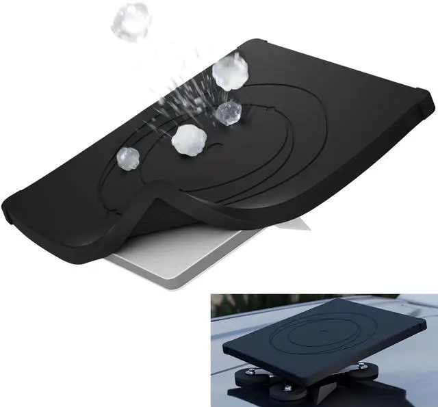 Main image of Starlink Mini Cover, Starlink Mini Protective Cover Liquid Silicone Sleeve Accessories for Camping Outdoor Protector from Scratching Hailstone Black