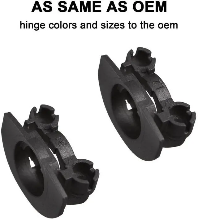 Alt view image 4 of 7 - WH-1000XM4 Hinge Swivels + U Shaped Metal Hinge Lock Grove Replacement for Sony WH-1000XM4 Headphone,Replacement Parts Accessories Hinge Spins(Black)