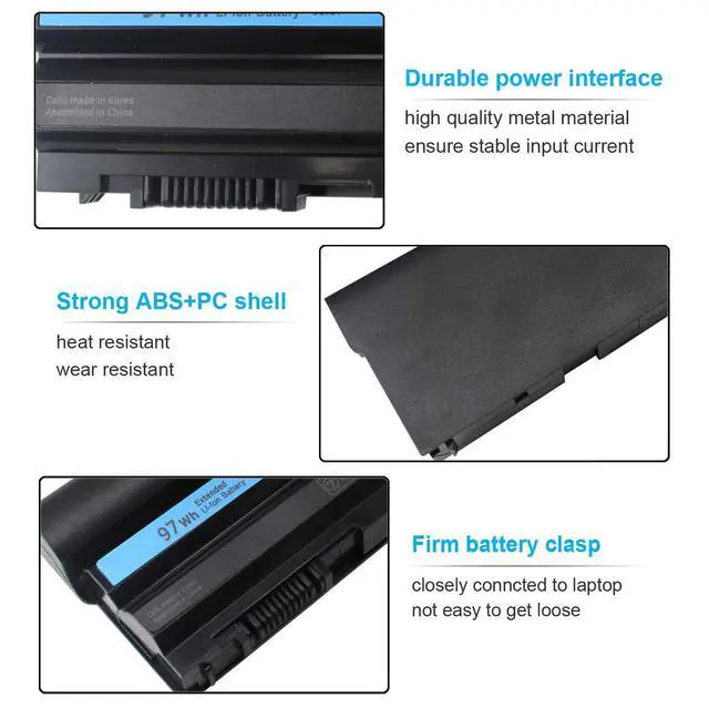 Alt view image 5 of 7 - 9 Cell 97Wh M5Y0X T54FJ Laptop Battery Compatible with Dell Latitude E6420 E6430 E6520 E6530 E6440 E5420 E5520 E5530 E5430 8858X T54F3 312-1325 2P2MJ PRV1Y HCJWT 7FJ92 312-1165 911MD NHXVW 11.1V New