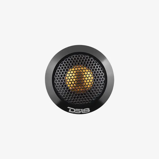 Alt view image 6 of 7 - DTX 2.2 Inches Titanium Dome Tweeter with Aluminum Body - Sound Quality 60 Watts Peak 4 OHMS Neodymium Magnet (2 Speakers)