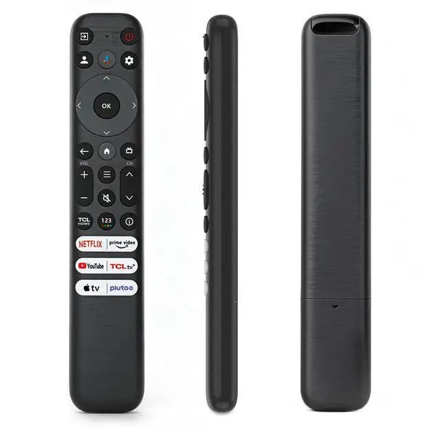 Alt view image 2 of 7 - RC813 Remote Control Compatible with TCL FHD HDR LED QLED 4K UHD Smart TV S3/S4/S5/Q5/Q6/Q7/QM7/QM8 Series Replacement Remote Control for TCL Google TV