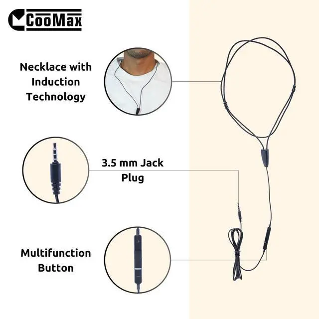 Alt view image 2 of 7 - Mini Hidden Spy Earphone Wireless Earpiece Headset Microphone Detection