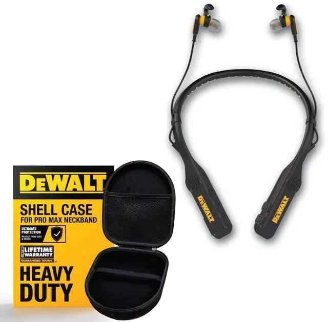 Main image of Black Edition Pro Audio Bundle: 2-in-1 Neckband & EVA Case | Headphones + Rugged EVA Travel Case