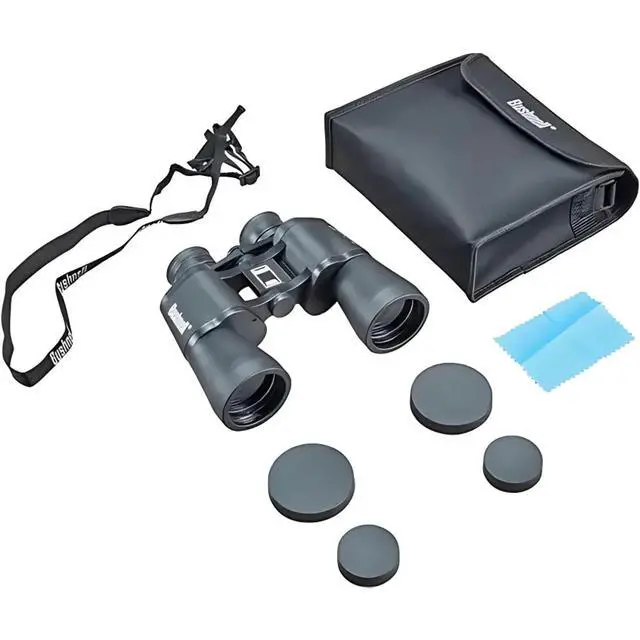 Alt view image 4 of 7 - Pacifica 20x 50mm Super High-Powered Porro Prism Binoculars, Black