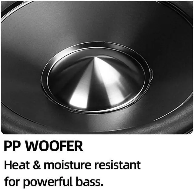 Alt view image 7 of 7 - Upgrade 3.5" Speakers Car Audio 300W Peak Power Deep Bass & Crystal Clear Audio, Easy Install for Cars,Trucks, SUVs, DIY (2-Pack)