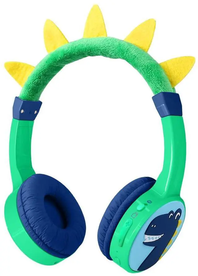 Alt view image 7 of 7 - Kids Bluetooth Headphones, with 85dB Volume Limited Adjustable Headphone, Wireless Bluetooth Headphones, Aux 3.5mm Cable Included for Boys Girls Study, School, Kids Headset for ipad/Tablet