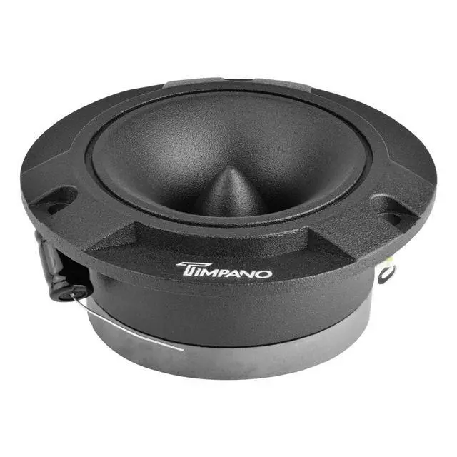 Alt view image 5 of 7 - TPT-ST2 Black Slim Super Tweeter, 600 Watts 4 Ohm, 105 dB, 1 in Voice Coil, 3.85 inch Pro Car Sound System Bullet Tweeters (Pair)