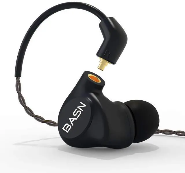 Main image of Metalen 4 Drivers in-Ear Monitor Headphones, Wired Earbuds, Matt Black | 2BA+2DD Musicians Noise Isolating IEMs with Deep Bass, Two Detachable MMCX Cables with Case for Singers,Drummers,Bassists