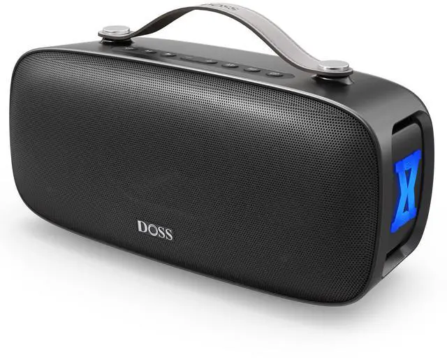 Main image of Extreme Boom Pro D300 Bluetooth Speaker, 80W Immersive Stereo Sound | 20H Playtime, 3-Mode Pro EQ, Beat-Driven Lights, IPX6 Waterproof for Camping, Parties and Backyard - Black