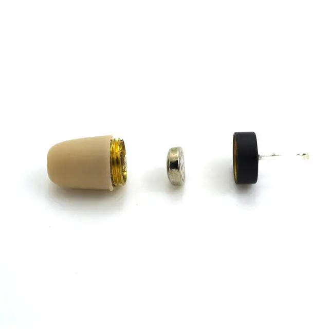 Alt view image 5 of 7 - 108B Mini Hidden Spy Earphone Short Wireless Earpiece Headset/Wireless in-Ear Earpiece with Microphone/Covert Communication Receiver