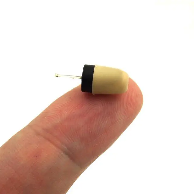 Alt view image 6 of 7 - 108B Mini Hidden Spy Earphone Short Wireless Earpiece Headset/Wireless in-Ear Earpiece with Microphone/Covert Communication Receiver