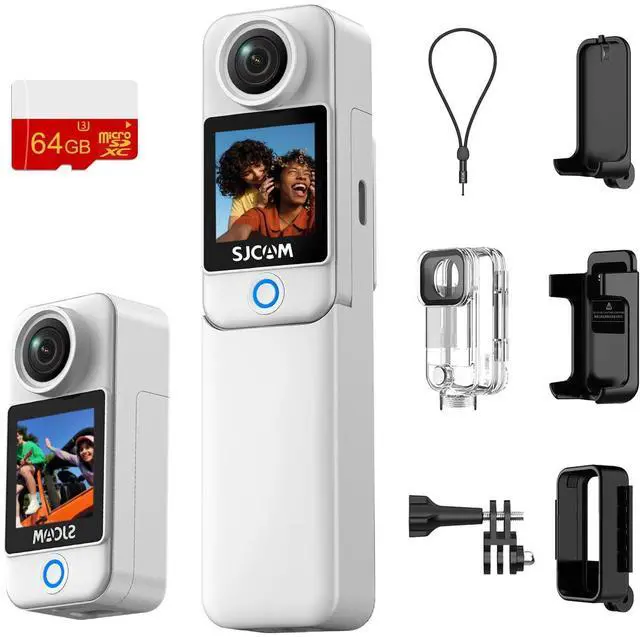 Main image of C300 64GB,4K Vlogging YouTube Live Streaming,7Hour Power,6-Axis Stabilization,Dual-Touch Screen,Birthday Gifts for Kids Women Her Mom Wife Girlfriend Valentines Mothers Day