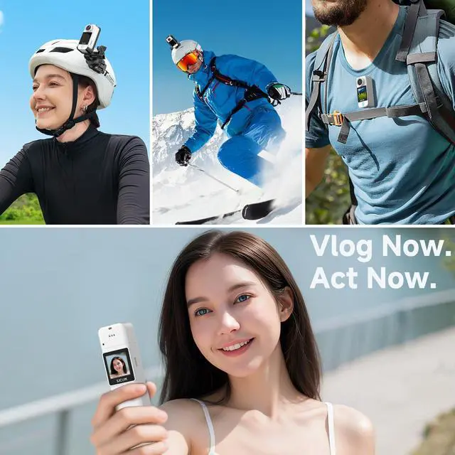 Alt view image 4 of 7 - C300 64GB,4K Vlogging YouTube Live Streaming,7Hour Power,6-Axis Stabilization,Dual-Touch Screen,Birthday Gifts for Kids Women Her Mom Wife Girlfriend Valentines Mothers Day