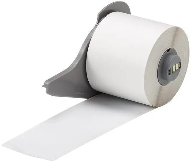 Main image of Replacement for Brady All Weather Permanent Adhesive Vinyl Label Tape, Only Fit for Brady BMP71 Printers(Not Compatible with M710) - 2" x 50', White M7C-2000-595-WT