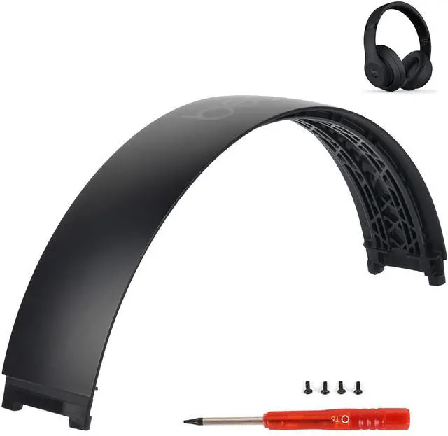 Main image of Beat Studio 3 Headband Replacement Parts as Same as Stock Arch Band Repair Kit Compatible with Beats by Dre Studio 3/A1914 and Studio 2 Wired/Wireless (B0500/B0501) Over-Ear Headphones (Matte Black)