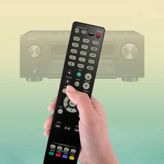 Alt view image 6 of 6 - Replacement Remote Control for Denon Ultra Home Theater AV Receiver RC-1239 AVR-S760H AVR-X3800H AVR-X4700H AVR-X4800H AVR-S960H RC-1228 AVR-X8500H RC-1253 AVR-X2800H AVR-S970H AVR-X2700H AVR-X3700H