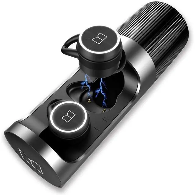 Main image of Clarity 101 AirLinks Wireless Earbuds, Bluetooth 5.0 in-Ear Headphones with Charging Case, Stereo Earphones Deep Bass Sound, IPX5 Waterproof, Built-in Mic, Clear Call, Secure Fit for Sports