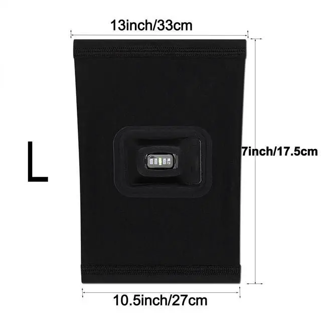 Alt view image 2 of 6 - Arm Sleeve Heart Rate Monitor Accessories for Whoop 5.0 ONE+Peak/Whoop MG Life/Whoop 4.0, Bicep Wear for Whoop 5.0 Whoop 4.0 Fitness Tracker (L)