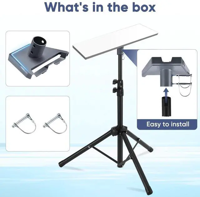Alt view image 6 of 6 - Starlink Gen 3 Tripod, Adjustable Starlink Stand with Pipe Adapter for Starlink Standard 4/4X/Gen 3, Starlink Standard Tripod Mount Gen 3, Starlink Ground Stand