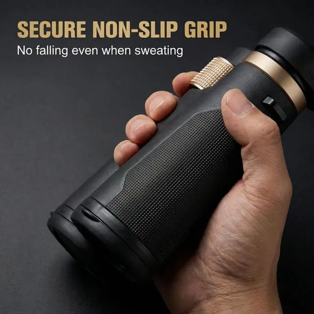 Alt view image 7 of 7 - 12x42 HD Binoculars for Adults High Powered with Phone Adapter and Tripod, Super Bright Binoculars for Bird Watching HuntingHikingSafariTravelSportsConcert.Black