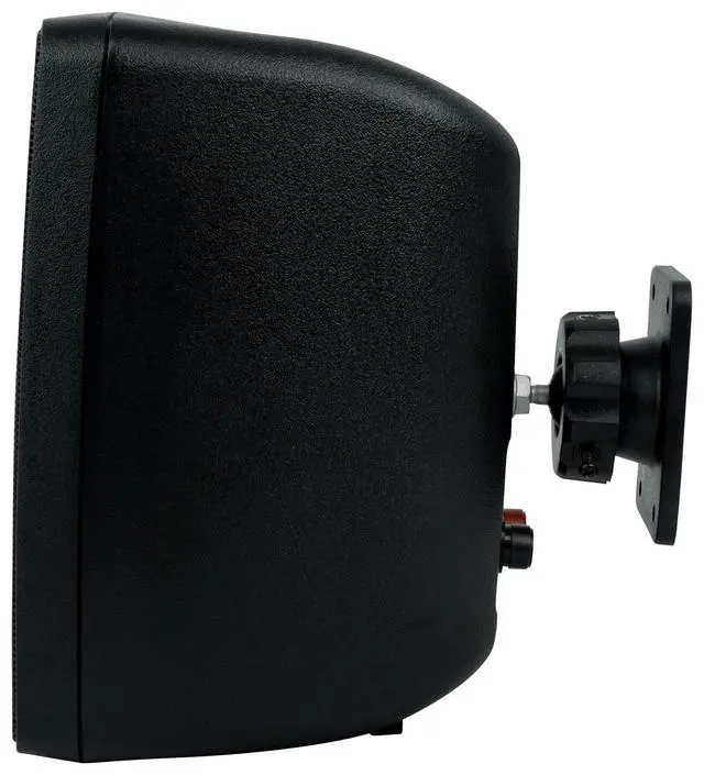 Alt view image 6 of 7 - WET-40B 4" 70V Commercial Indoor/Outdoor Wall Speakers Pair Black | IPX55 Rated, 360 Degree Swivel Bracket, Adjustable Tap, 70V or 8 Ohm, Waterproof Terminals, PEI Tweeter, Polypropylene Cone