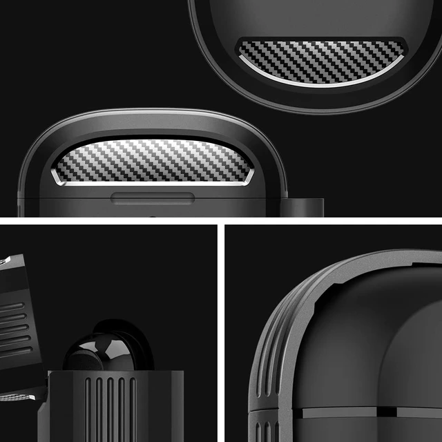 Alt view image 2 of 7 - Rugged Armor Shockproof Drop Protection Case Designed for Bose QuietComfort Ultra Earbuds 2nd Gen (2025), Ultra Earbuds (2023) and QuietComfort Earbuds II Case (2022)