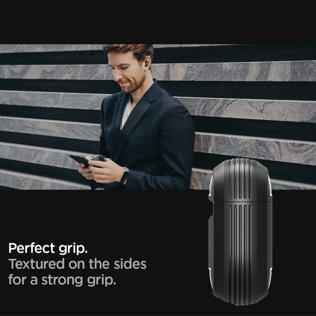 Alt view image 5 of 7 - Rugged Armor Shockproof Drop Protection Case Designed for Bose QuietComfort Ultra Earbuds 2nd Gen (2025), Ultra Earbuds (2023) and QuietComfort Earbuds II Case (2022)