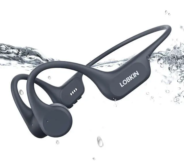 Main image of Bone Conduction Swimming Headphones IP68 Waterproof MP3 32G Memory | Bluetooth 5.4, 10 Hours Playtime, Secure Fit, Underwater Open Ear Earbuds for Surfing, Running, Cycling