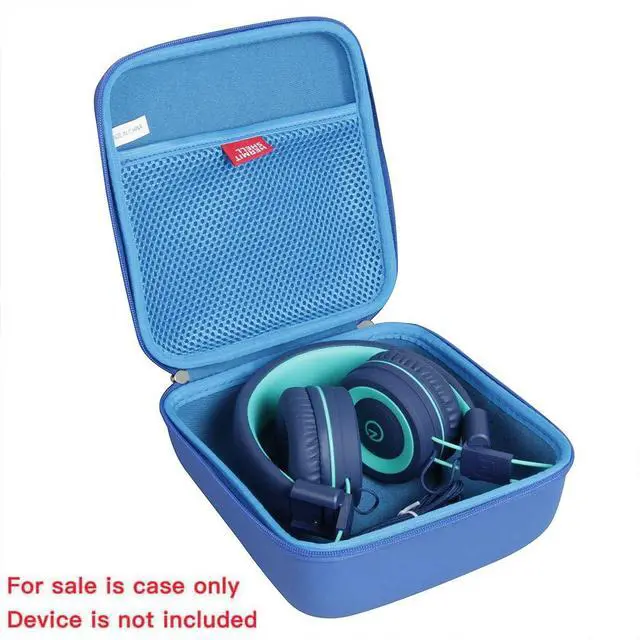 Alt view image 2 of 6 - Travel Case for noot Products K11 / Elecder i37 Kids Headphones (Only Case) (Blue)