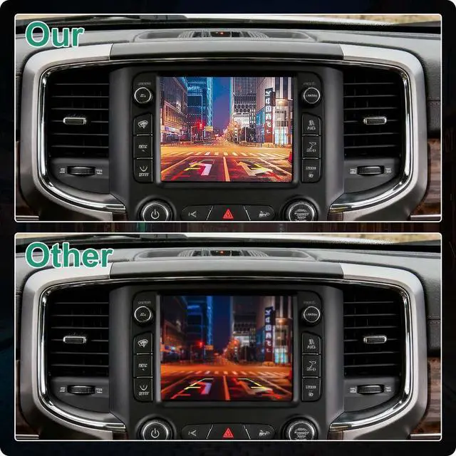 Alt view image 3 of 7 - 68414414AA Rear View Camera Replacement for Ram 1500 2019 2020 2021, OE Backup Cam Replaces 68322864AF, CH1960131 by
