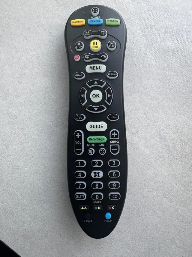 Alt view image 6 of 6 - 2 Pack S30-S1B Remote Control Replacement for AT&T U-Verse Receiver, Backlit, Easy Setup Multi-Function