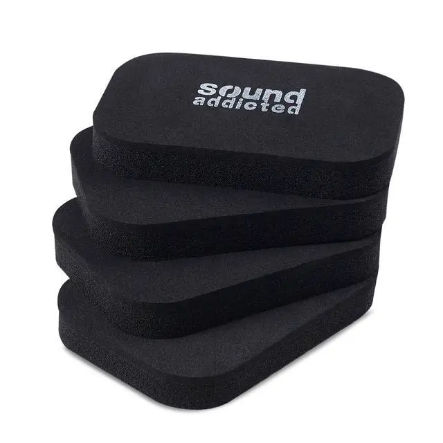 Alt view image 2 of 7 - Isolation Pads for Soundbar - Anti Vibrations Foam Pads Feet (4Pack) 3.5'' x 2.5'' x 0.65'' Suitable for Most Soundbars - BarPads (Rectangle)