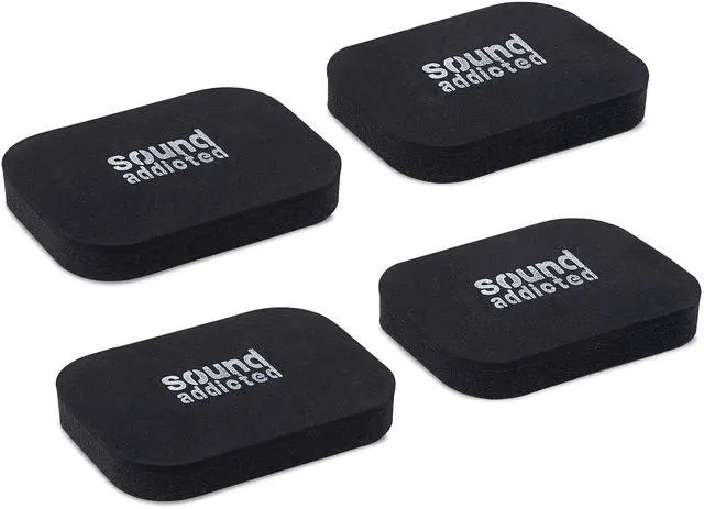 Main image of Isolation Pads for Soundbar - Anti Vibrations Foam Pads Feet (4Pack) 3.5'' x 2.5'' x 0.65'' Suitable for Most Soundbars - BarPads (Rectangle)
