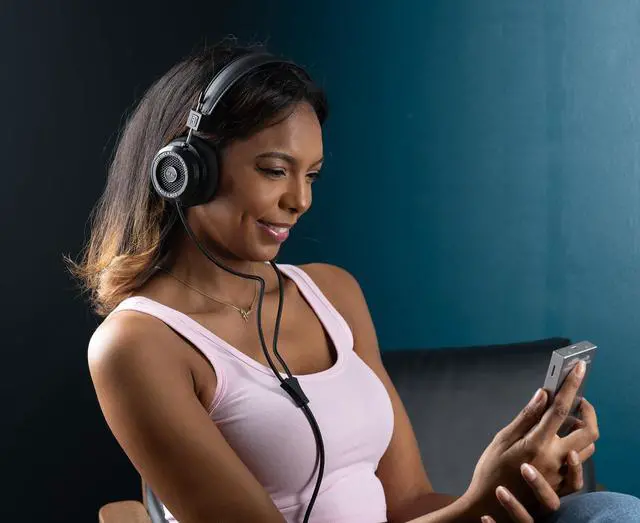 Alt view image 5 of 7 - Classic Series SR80 Wired Open-Back Over-Ear Headphones Home Listening, Natural Sound, Lightweight Design